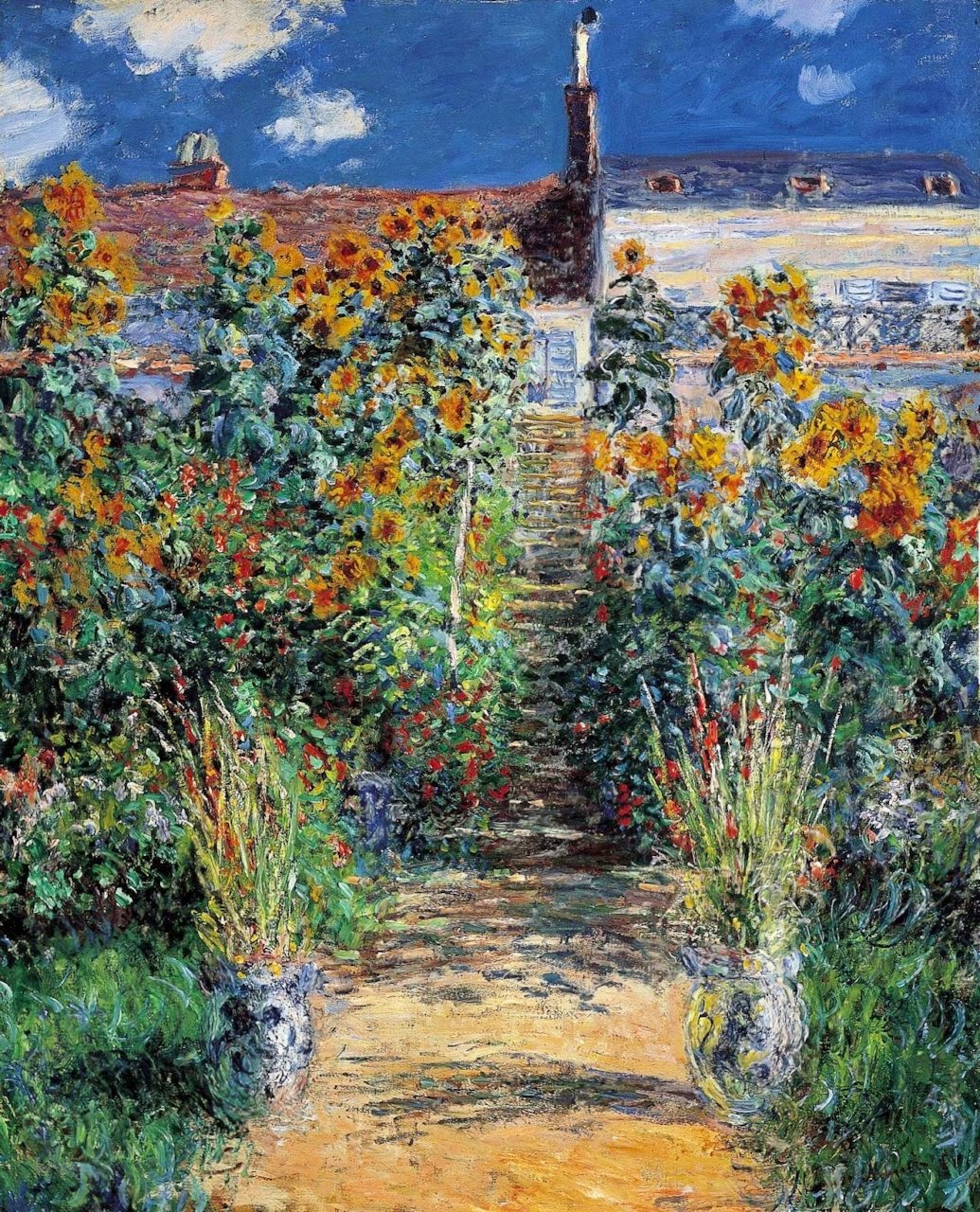 希少新品未開封 ジグソーパズル クロードモネ ヴェトゥイユの画家の庭